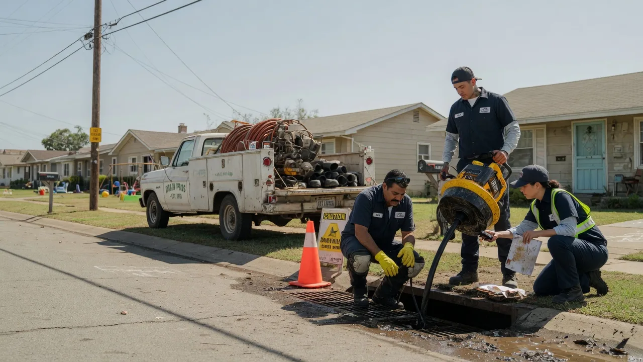 Drain Cleaning in Mccurtain, OK near me